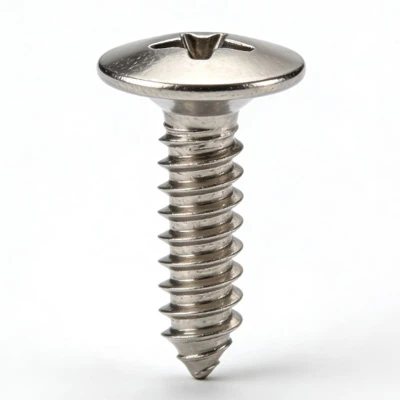 Dur Di-staen Wafer Pennaeth Sgriwiau Drilio Hunan