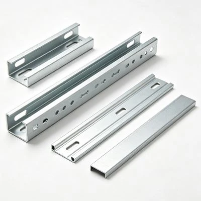 Silffoedd Metel Slot Twin